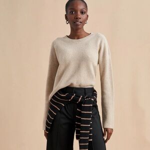 La Ligne Mini Toujours Sweater in Tan size XS